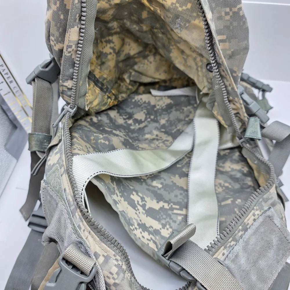 Military-Style Digital Camo Backpack – Gray